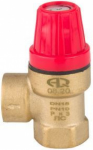 Клапан предохранительный   1/2"  ВР-ВР 3,0 бара AQUALINK ###